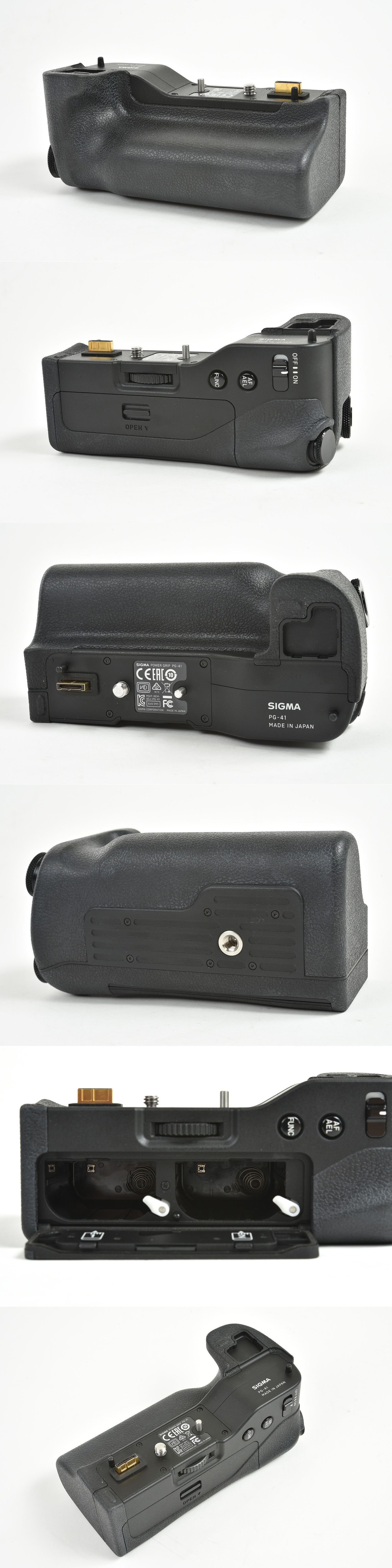 SIGMA sd Quattro用パワーグリップ POWER GRIP PG-41 2zzhgl6 Sigma PG-41 Power Grip for sd Quattro & sd Quattro H AB5900 B&H