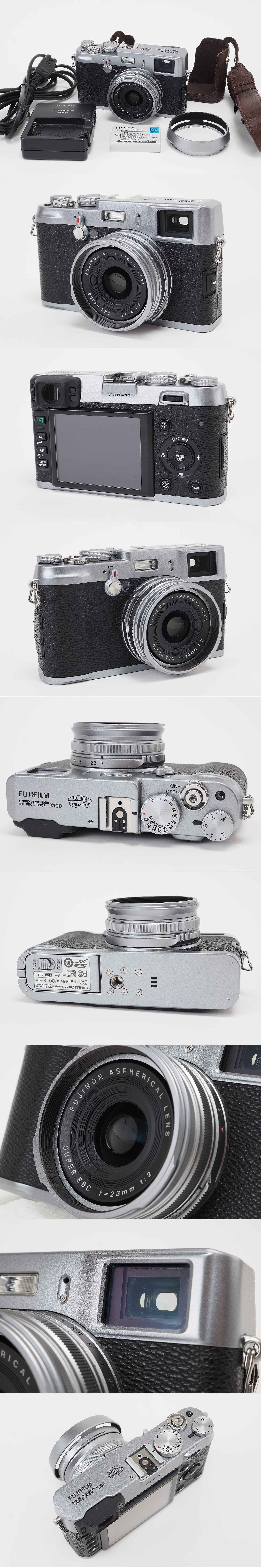 Fujifilm FinePix X100 Silver 12.3MP Digital Camera [Very good] 06