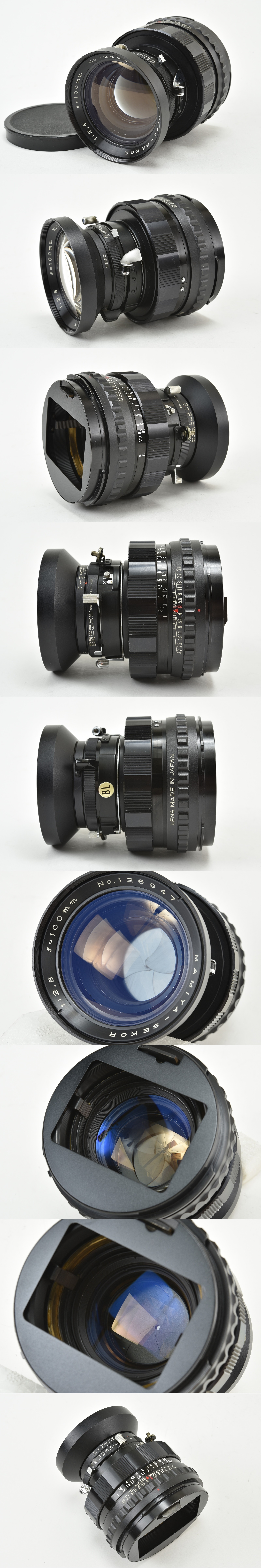 Mamiya Sekor 100mm F2.8 マミヤ プレス マミヤ Mamiya MAMIYA SEKOR 100mm F2.8 マミヤプレス用（1204i