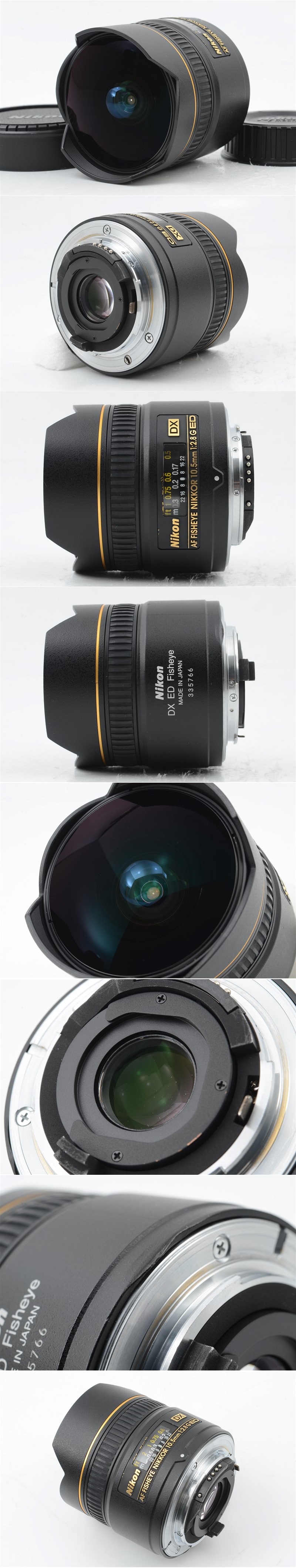 ニコン　DXフィッシュアイニッコール10.5mmf2.8 Amazon.com : Nikon AF DX NIKKOR 10.5mm f/2.8G ED Fixed Zoom