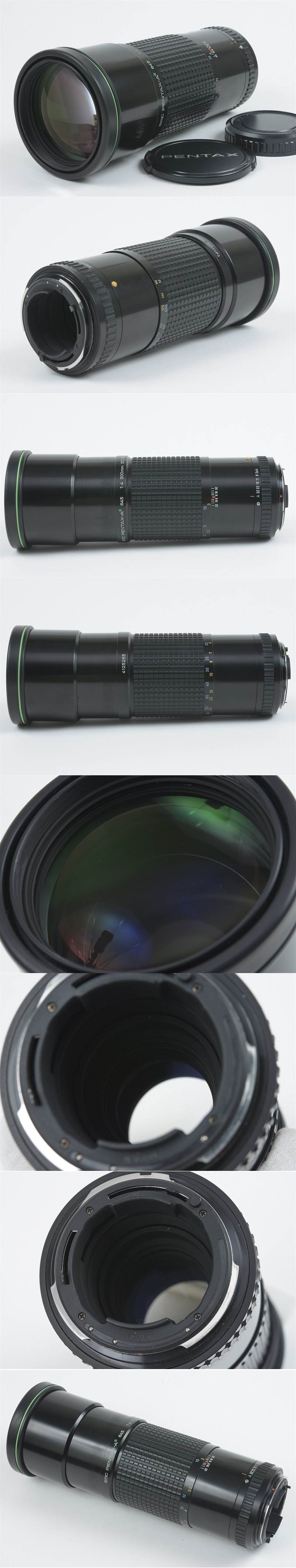 SMC Pentax-A 645 300mm f/4 ED IF Green Star MF Lens Japan SMC Pentax-A 645 300mm f/4 ED IF Green Star MF Lens Japan