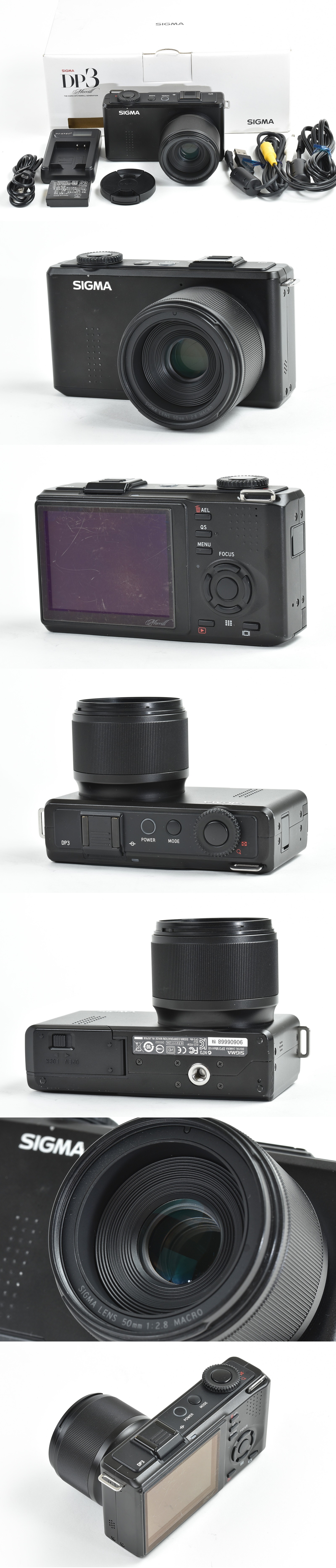 SIGMA DP Series DP3 Merrill 46.0MP Digital Camera From Japan