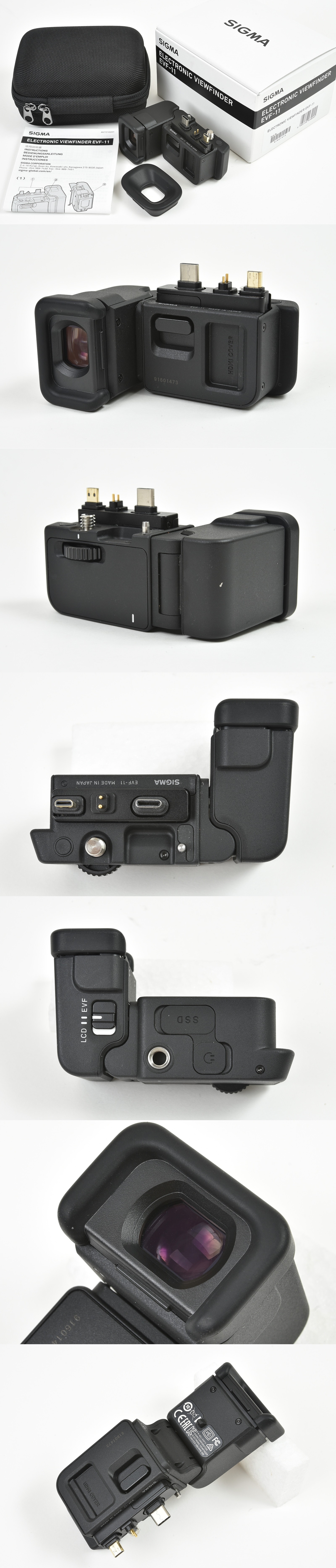 SIGMA シグマ ELECTRONIC VIEWFINDER EVF-11 SIGMA fp L Camera + Electronic Viewfinder EVF-11 | SIGMA