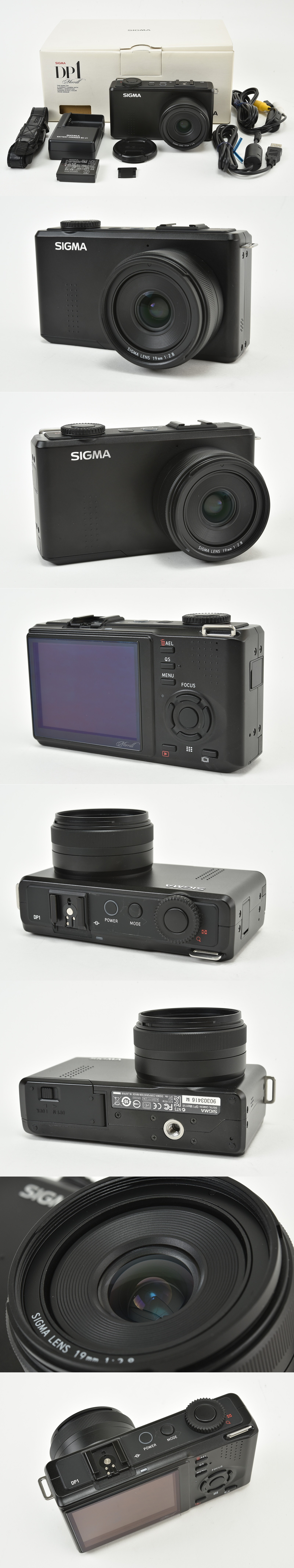 Sigma DP1 Merrill 46.0MP Foveon Digital Camera From Japan [Very