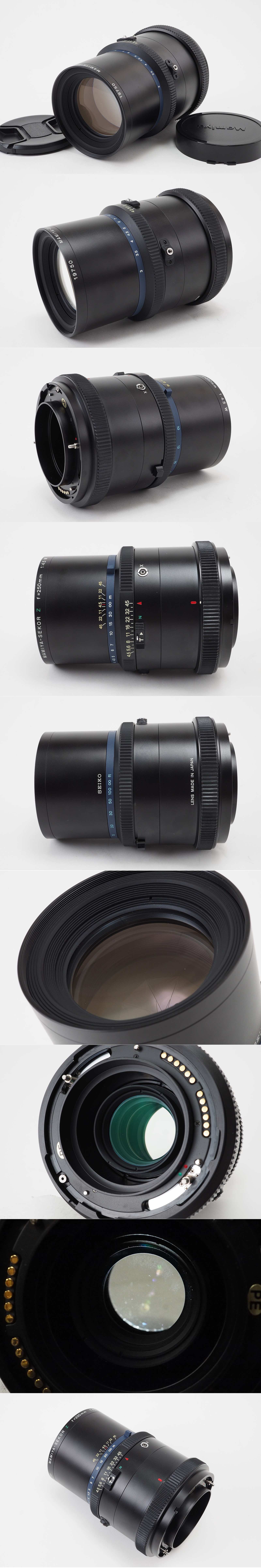 Mamiya-Sekor Z レンズ f 250mm 1:4.5 Mamiya Sekor Z 250mm f/4.5 W Lens for RZ67 Pro II D [Very good] 88