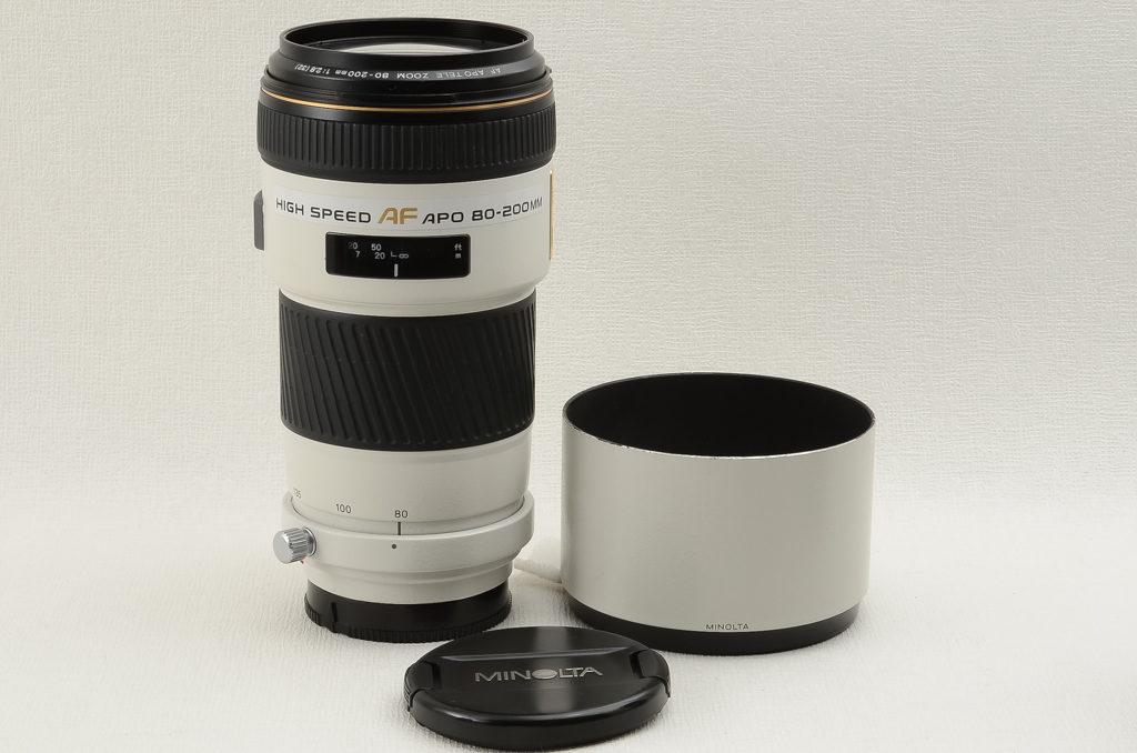 MINOLTA AF 80-200mm TELE APO ZOOM F2.8 G [Excellent] From Japan