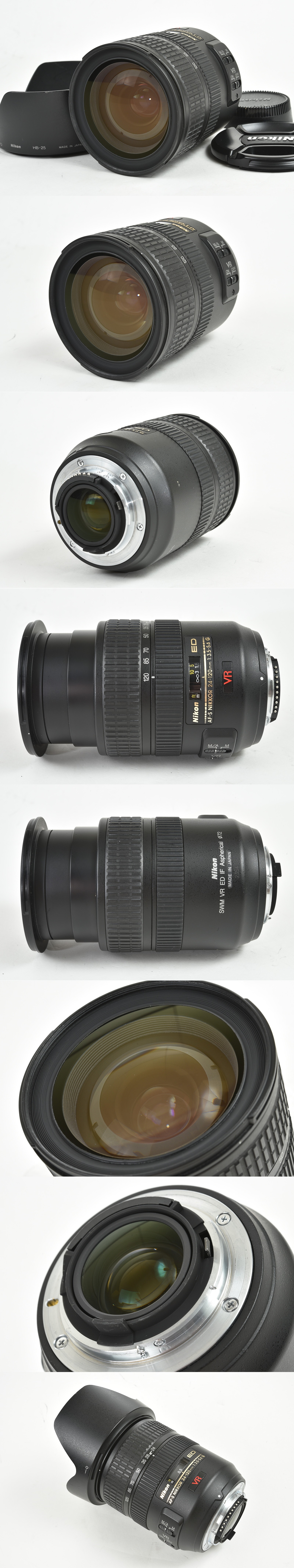 Nikon AF-S NIKKOR 24-120mm F3.5-5.6 G ED VR [Excellent] from Japan